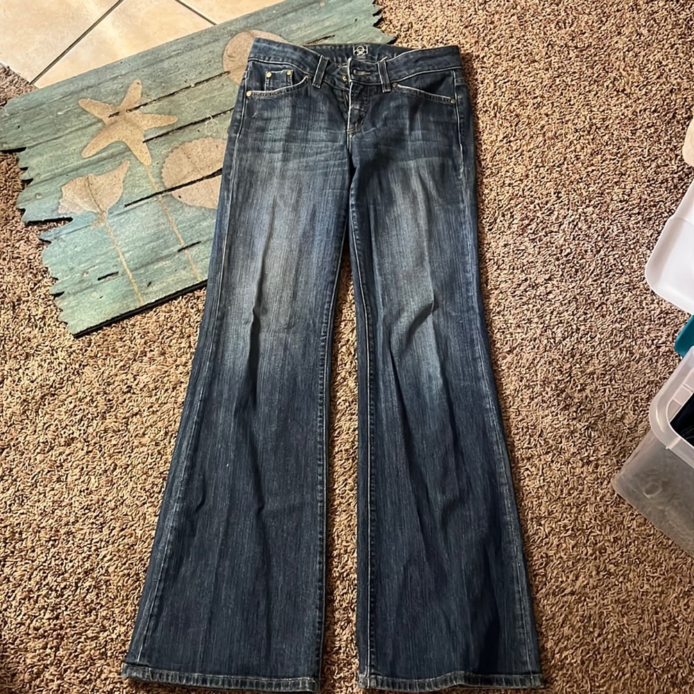 Bebe size 29 flared jeans